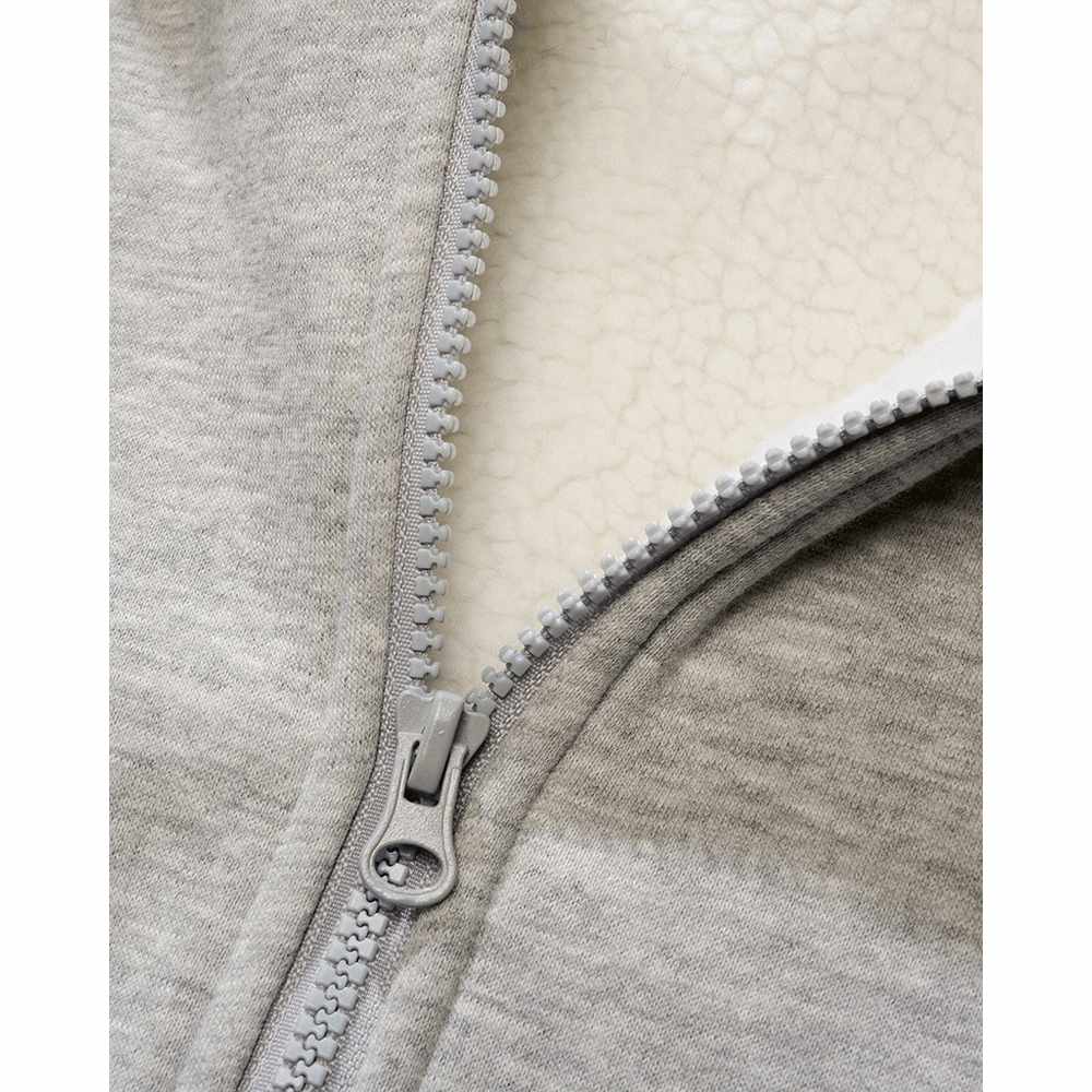 Brandit - Sweat Teddylining Vest met capuchon - Grijs